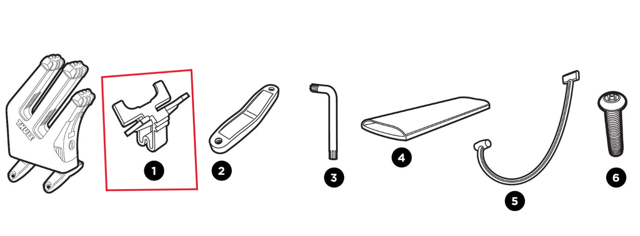 Soporte Thule 1500030712 (8532184)