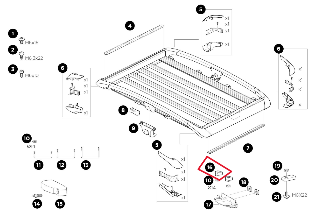 Perilla Thule 1500052527