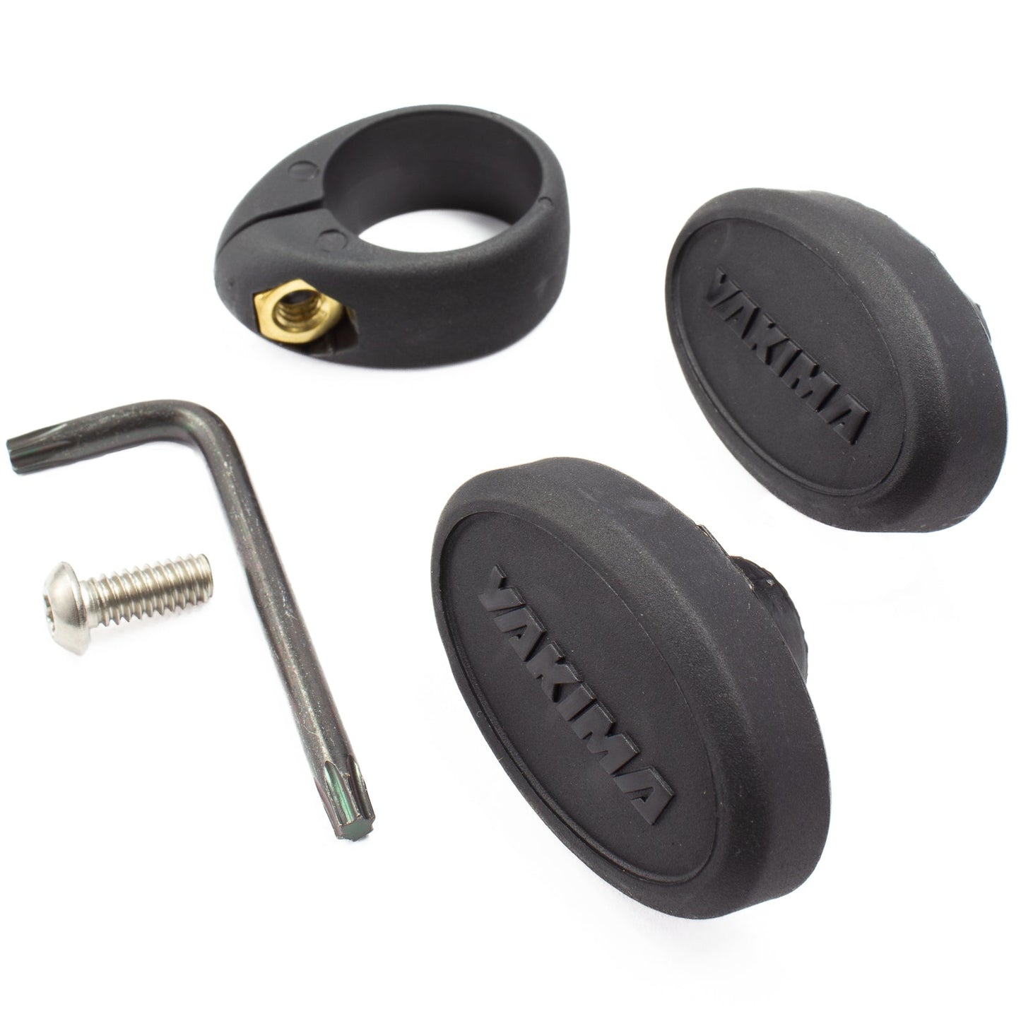 <p>Replacement hardware bag for the Yakima Showboat load assist. Includes endcaps, lock collar, collar bolt, and wrench.</p> <p>Compatible with : </p> <ul> <li>Yakima ShowBoat - 8004040<span><br /></span></li> <li>Yakima ShowBoat 66 - 8004068</li> </ul> <p> </p>