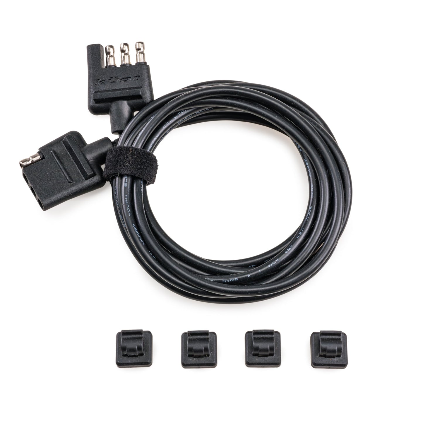 Kuat 4 Pin Flat Rack to Car Wiring Harness, Long - RETURN