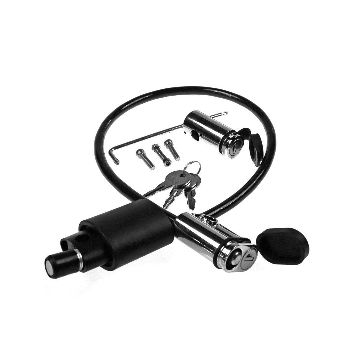 Kuat Transfer - Cable Lock Kit with Locking Hitch Pin - Single - RETURN