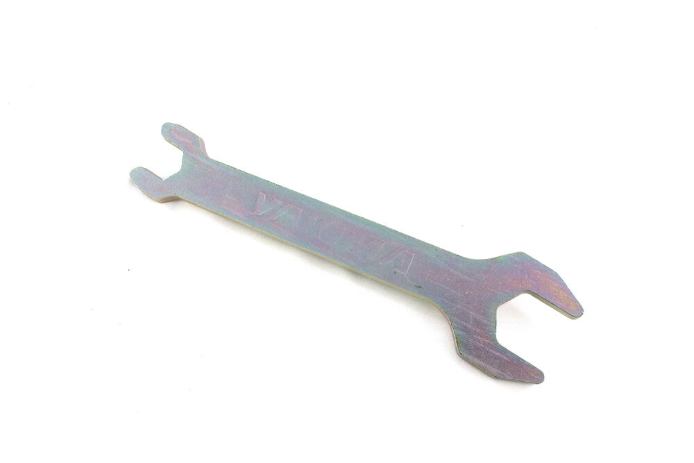 <p>One end is 13mm, the other end is 19mm. </p>