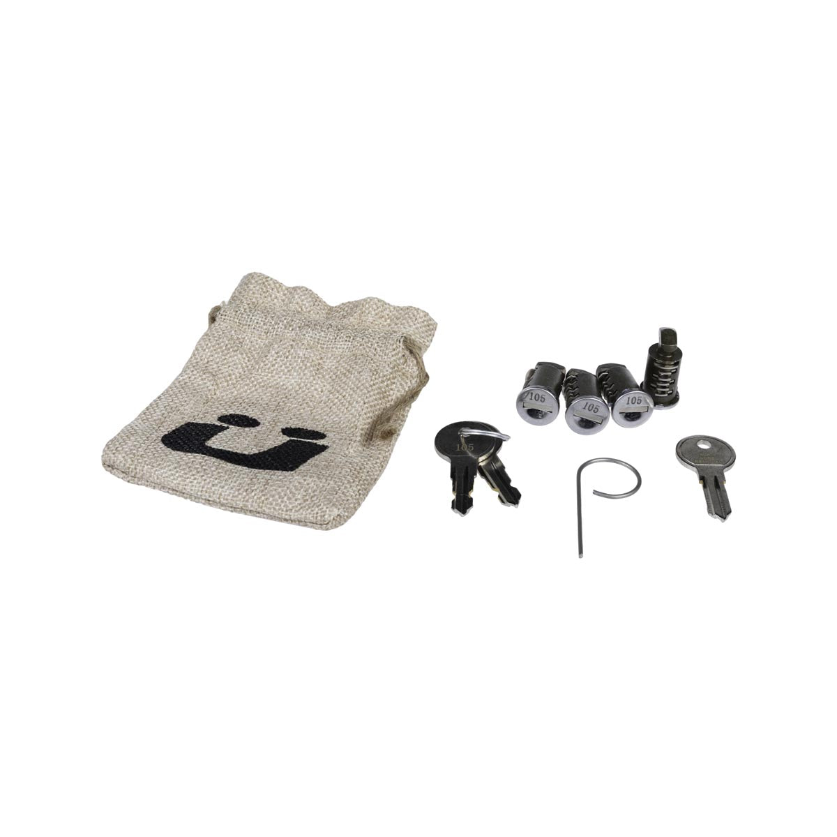 Kuat 4 Lock Cores - Includes 2 Keys and 1 Core Removal Key - RETURN