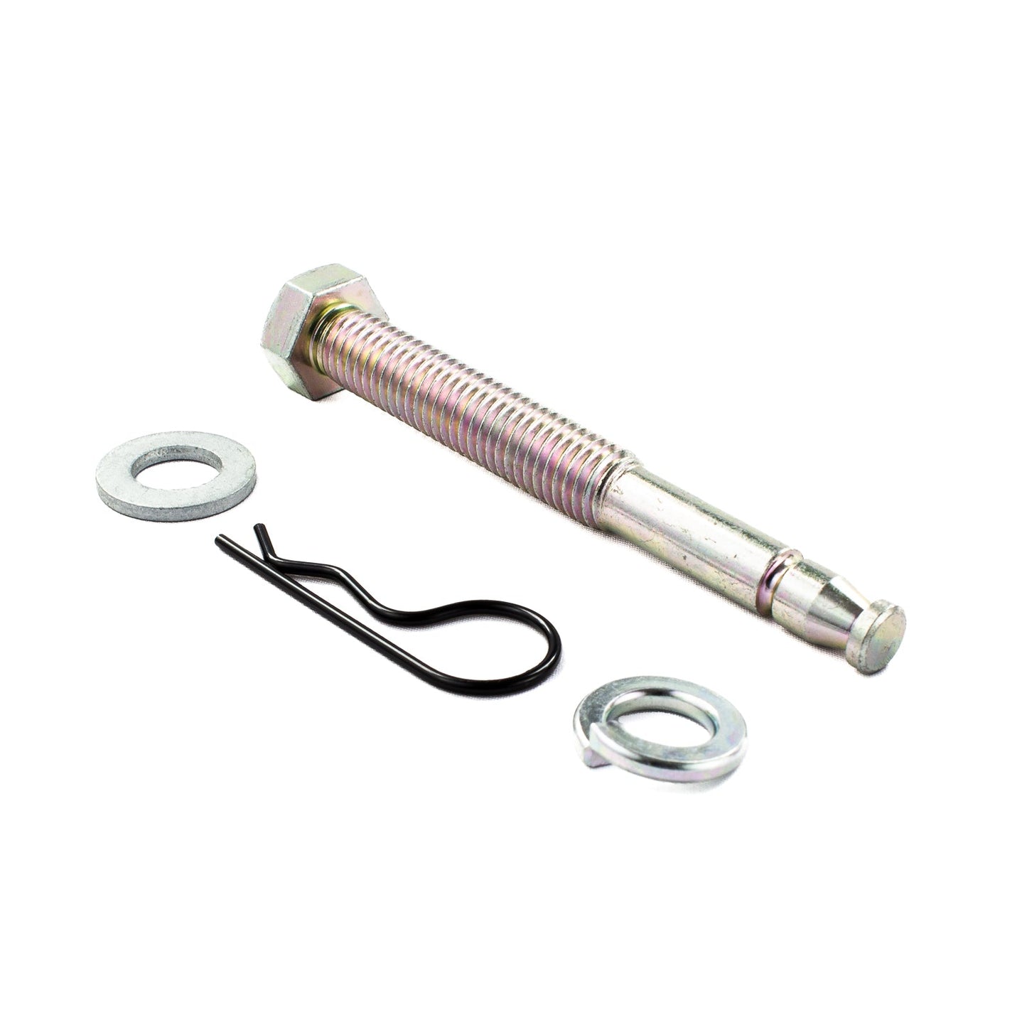 Hitch bolt for DoubleDown series and Flipside bike racks. Includes 1/2" bolt, 2 washers, and 1 bridge pin. Also compatible with: HoldUp 1-1/4" hitch racks (substitute for part 8880129), BigHorn 1-1/4" hitch racks. NOT compatible with Double Down ACE series or HoldUp 2" or BigHorn 2" only hitch racks