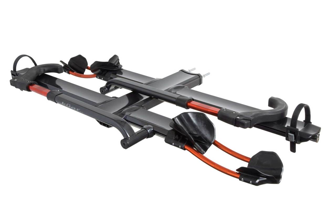 Kuat NV Add-On 2.0 - 2" - + Porte-vélos pour 2 vélos - Gris métallisé et orange anodisé - D'OCCASION