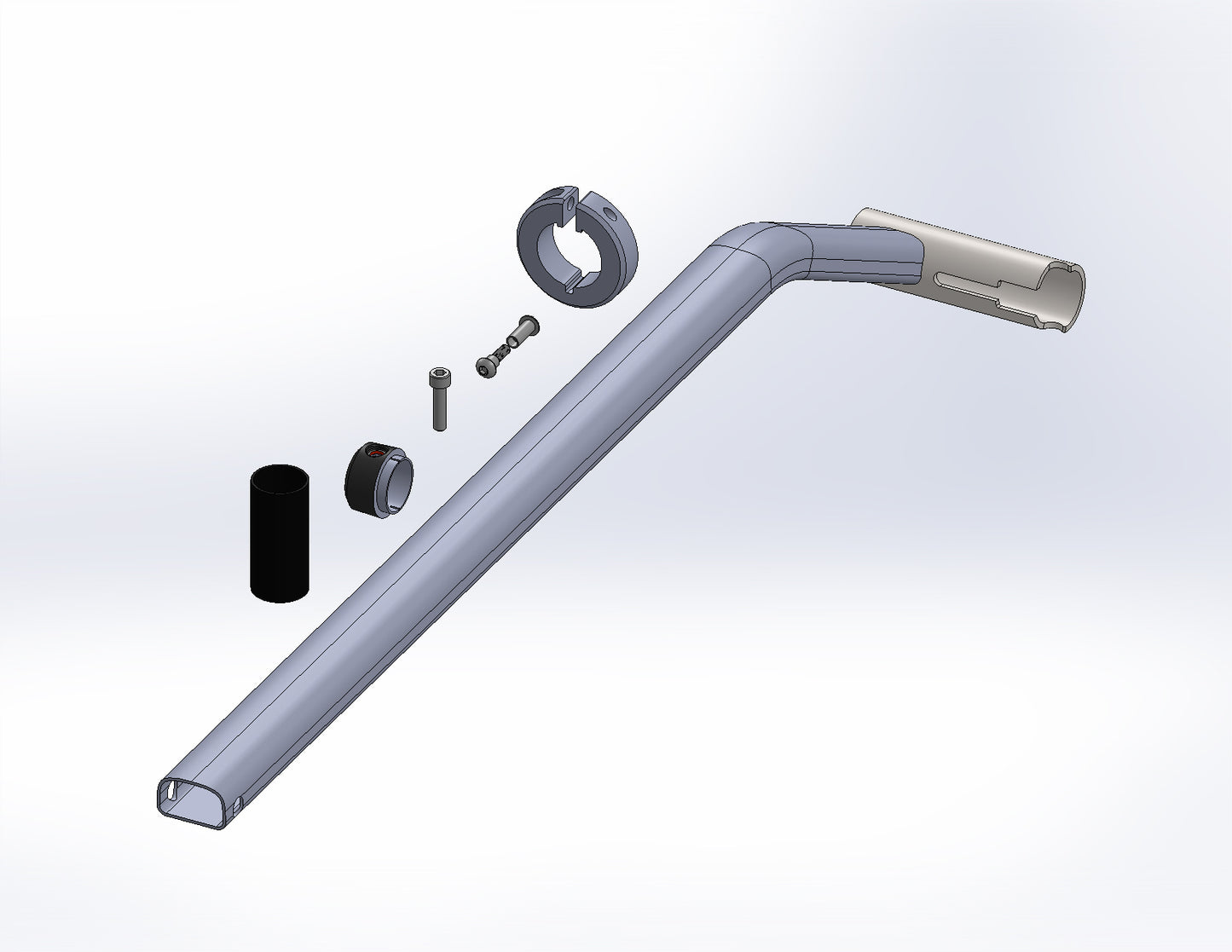 Yakima 8880833 Front Tray Arm (HoldUp EVO, SingleSpeed) - RETURN