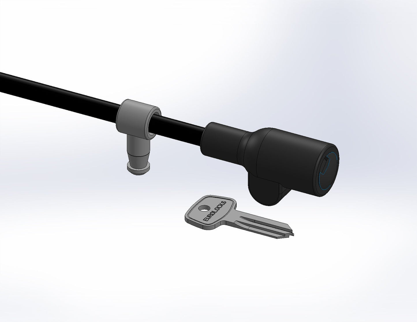 <p>Replacement Security Cable for Yakima OnRamp hitch bike rack.</p> <p><strong>Details</strong></p> <ul> <li>Length : ~6'</li> <li>Thickness : 8mm</li> <li>Control key included</li> <li>Lock core sold separately</li> </ul> <p> </p>