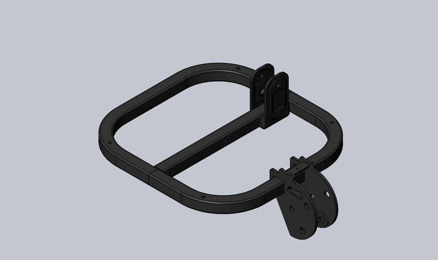 <p>Replacement base structure for Yakima OnRamp hitch bike rack. </p>