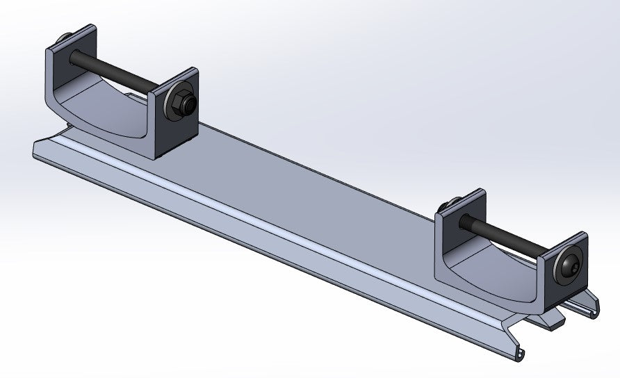 <p>Includes : </p> <ul> <li>(1x) Cleat</li> <li>(2x) Bolt</li> <li>(2x) Nut</li> <li>(4x) Washer</li> </ul>