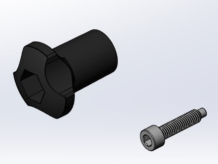 <p>Replacement ramp knob for securing loading ramp to Yakima OnRamp hitch bike rack. </p>