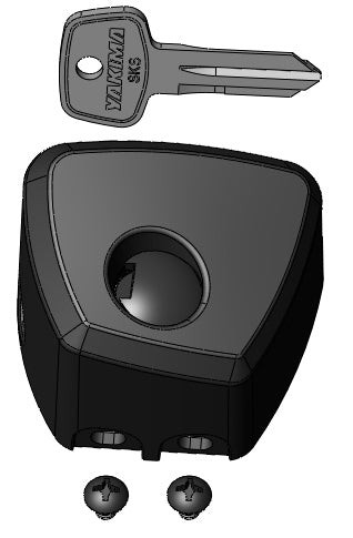 Yakima 8890299 Rpl, Ft/Fs, tapa de extremo Lk