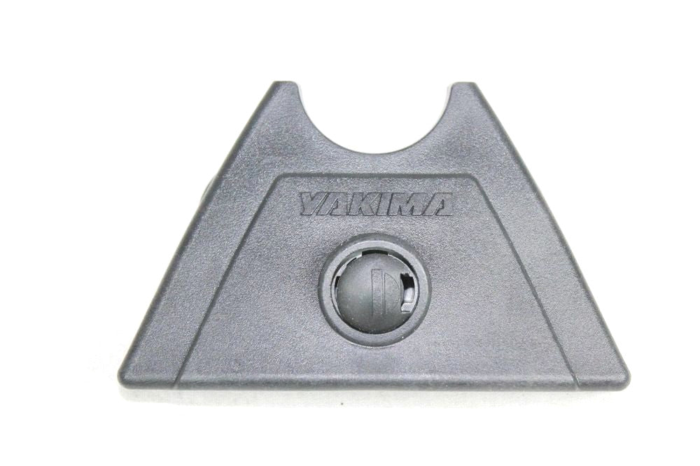 <p>Replacement cover for Yakima RailGrab towers</p> <p>Includes:</p> <ul> <li>One cover</li> <li>One lock plug</li> </ul>