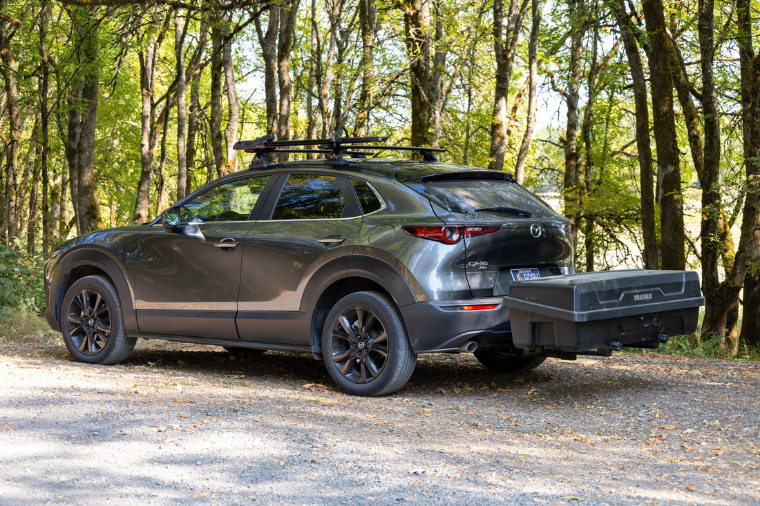 How do hitch mounted cargo boxes stack up against rooftop cargo boxes?