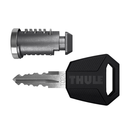 Thule One-Key System 6-pack black