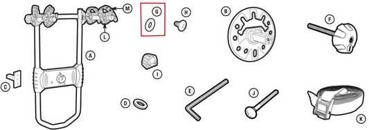 Thule 1500030148 Washer 6mm (951061654)