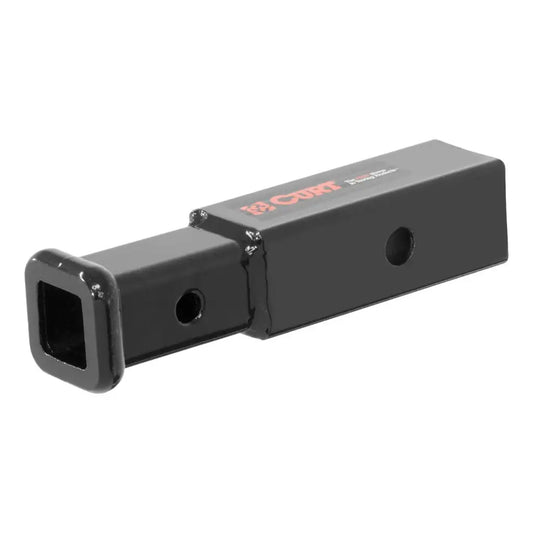 Curt 45770 Receiver Tube Adapter (2" to 1-1/4" Shank, 3,500 lbs. GTW, 4" Length)