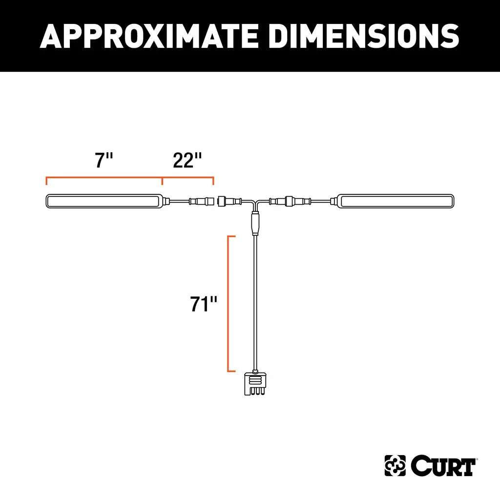 Curt Auxiliary LED Indicator Lights #53201