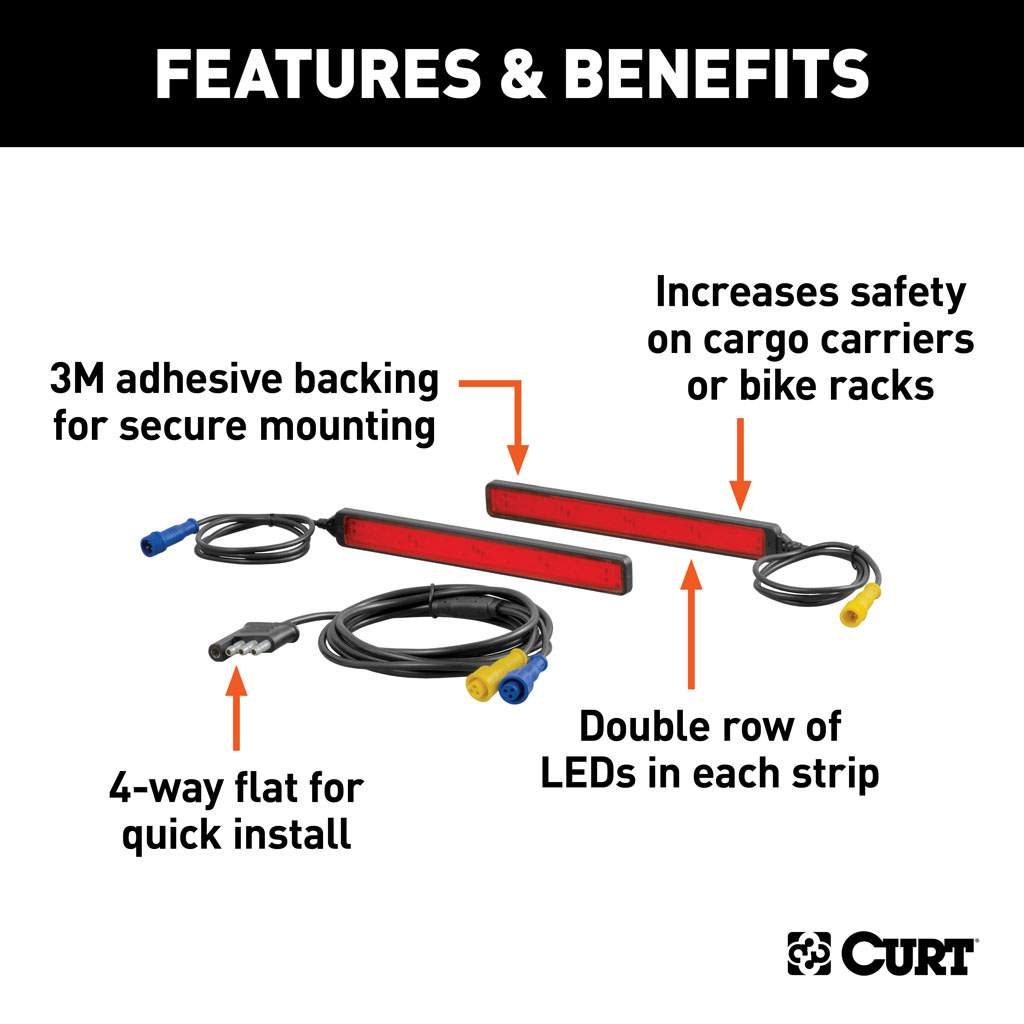 Curt Auxiliary LED Indicator Lights #53201