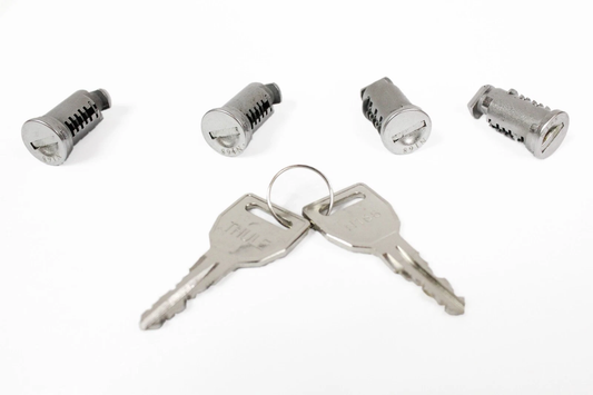 Thule Bulk Lock Cores 4 Pack w/ 2 keys