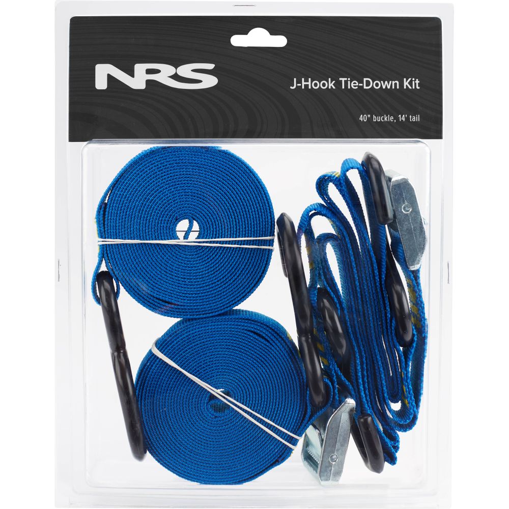 NRS J-Hook Tie-Down Straps 14' Pair