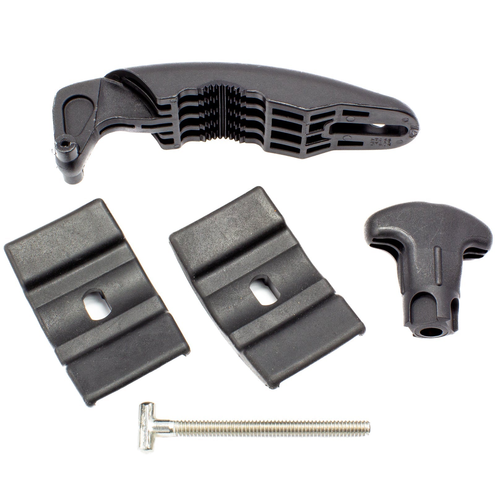 <p>Hardware bag for BowDown. Includes one bale, two bale pads, one T bolt and one knob.&nbsp;Also replacement hardware for FreshTrack 4, FreshTrack 6, PowderHouind 6, and BigStack.</p>