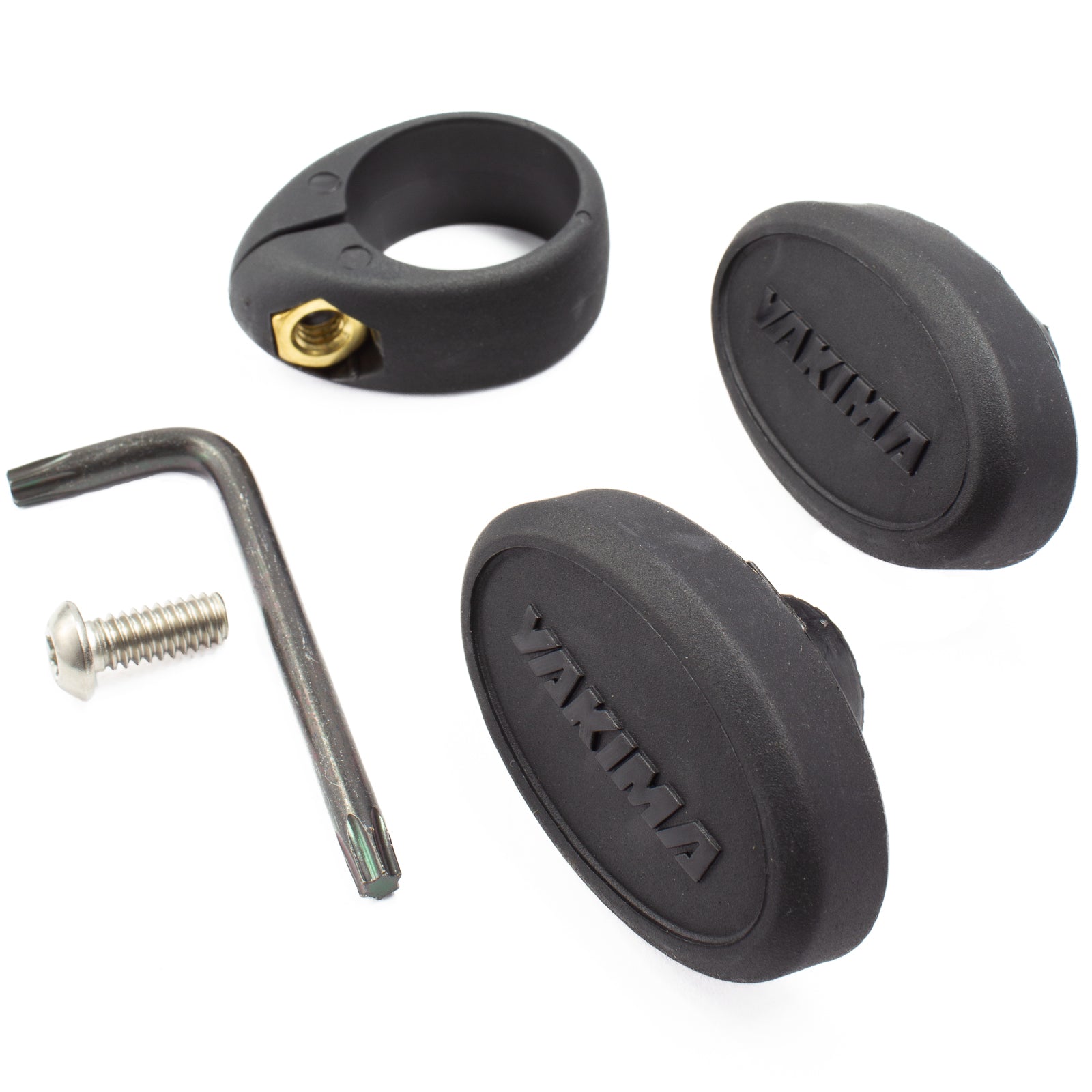 <p>Replacement hardware bag for the Yakima Showboat load assist. Includes endcaps, lock collar, collar bolt, and wrench.</p> <p>Compatible with :&nbsp;</p> <ul> <li>Yakima ShowBoat -&nbsp;8004040<span><br /></span></li> <li>Yakima ShowBoat 66 -&nbsp;8004068</li> </ul> <p>&nbsp;</p>