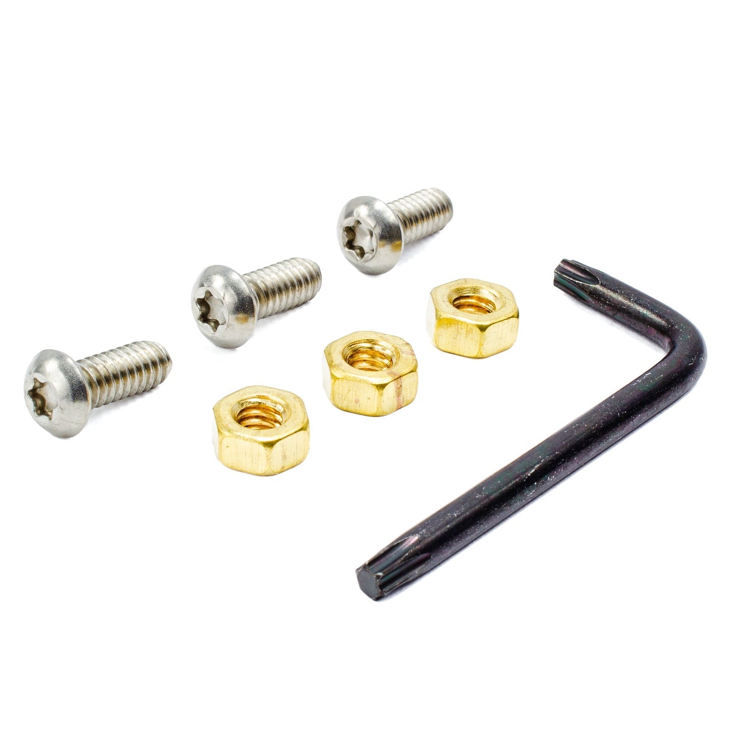 <p>Replacement bolt hardware for Yakima Showboat load assist.</p> <p><strong>Includes</strong>:</p> <ul> <li>3 Bolts</li> <li>3 Nuts</li> <li>1 Torx Wrench</li> </ul> <p>Part #&nbsp;8860060</p> <p>Compatible with :</p> <ul> <li>Yakima ShowBoat - 8004040</li> <li>Yakima ShowBoat 66 -&nbsp;8004068</li> </ul>