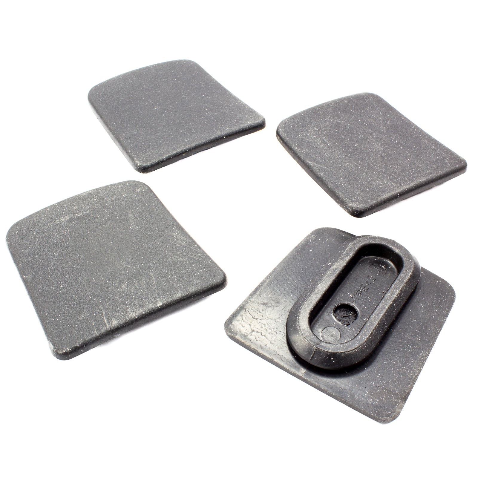 <p>Replacement top pad for Yakima Evenkeel boat racks.</p> <p><span>Rubber anti-slip pads for EvenKeel. Includes 4 pads.</span></p> <p>Sold in sets of four.</p> <p>&nbsp;</p> <p>Works with:</p> <ul> <li>Yakima EvenKeel (8004052)</li> <li>ProRack Kayak Carrier (8064001)</li> </ul>