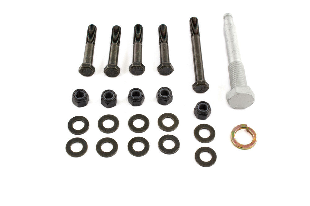 <p>Part#8880531 i<span>ncludes hitch bolt, spine and tray attachment hardware for the FourTimer bike rack.</span></p>