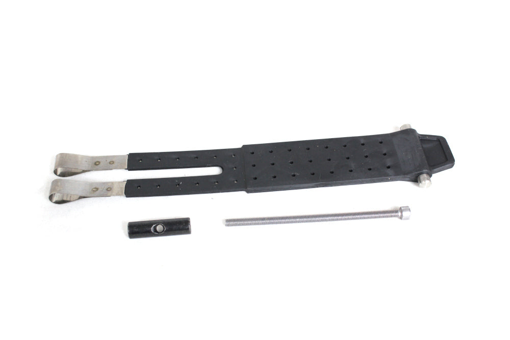 <p>Timberline Strap Kit 2.0 - 8880820</p> <p>&nbsp;</p> <p>Single replacement mounting strap for TimberLine towers. This version has a solid tab vs. the looped pull tab of the earlier version and the two start threads bolt for increased ease of installation.</p> <p>&nbsp;</p> <p>Includes:</p> <ul> <li>Strap (1)</li> <li>Barrel Nut (1)</li> <li>Drive Screw (1)</li> </ul>