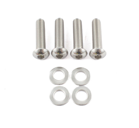 <p>Replacement M8 hardware for Landing Pad 22. Includes:</p> <ul> <li>(4) M8x35mm bolts</li> <li>(4) M8 conical washers</li> </ul>