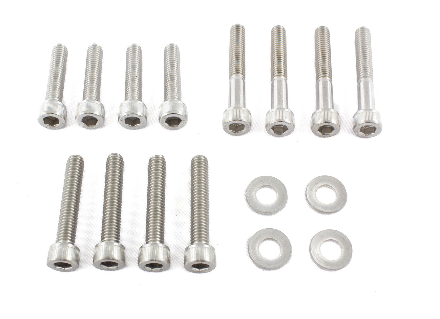 <p>Replacement M6 Hardware for Landing Pad 22. Includes:</p> <ul> <li>(4) M6x28mm screws</li> <li>(4) M6x33mm screws</li> <li>(4) M6x40mm screws</li> <li>(4) M6 washers</li> </ul>