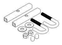 <p>Replacement mounting hardware for Yakima Outdoorsman bed racks.</p> <p>&nbsp;</p> <p>Sold in pairs.</p>