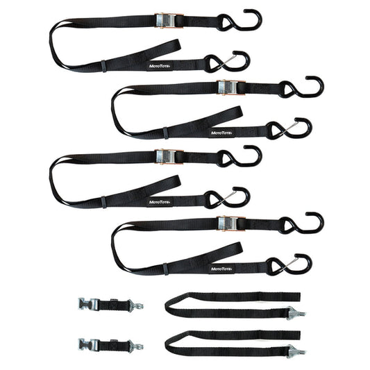 MotoTote Dual E-Bike Tie Down Bundle