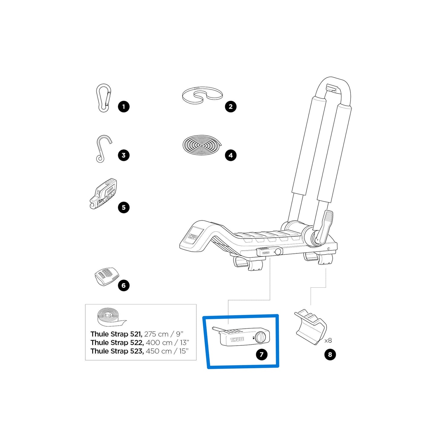 Herramienta con tapón de bloqueo Thule 1500052963