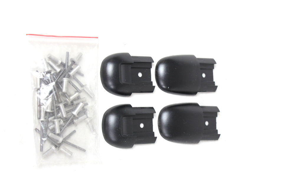 <p>Replacement track end caps and rivets for Whispbar tracks</p>