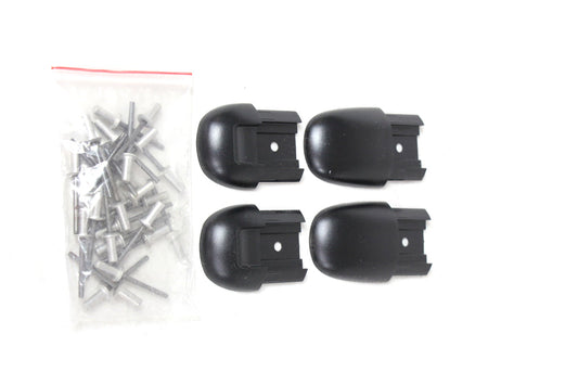 <p>Replacement track end caps and rivets for Whispbar tracks</p>