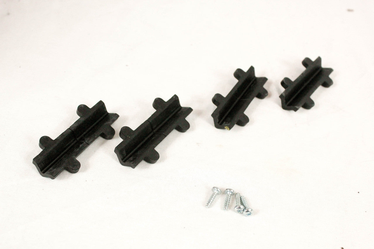 <p>Sold in sets of four; includes set screws.</p>