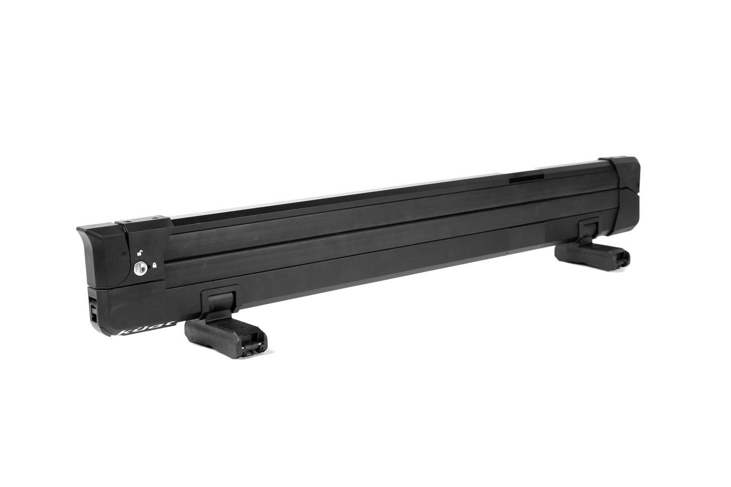 Kuat Switch 4 - Clamshell Flip Down Ski Rack - Black - 4 Ski