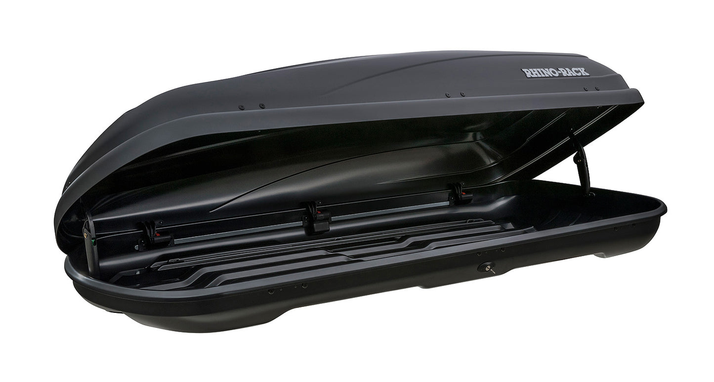 Rhino Rack MasterFit Roof Box 440L (Black)