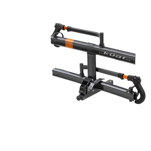 Kuat Sherpa 2.0 - 2" - 2-Bike Rack - Gray Metallic and Orange Anodize