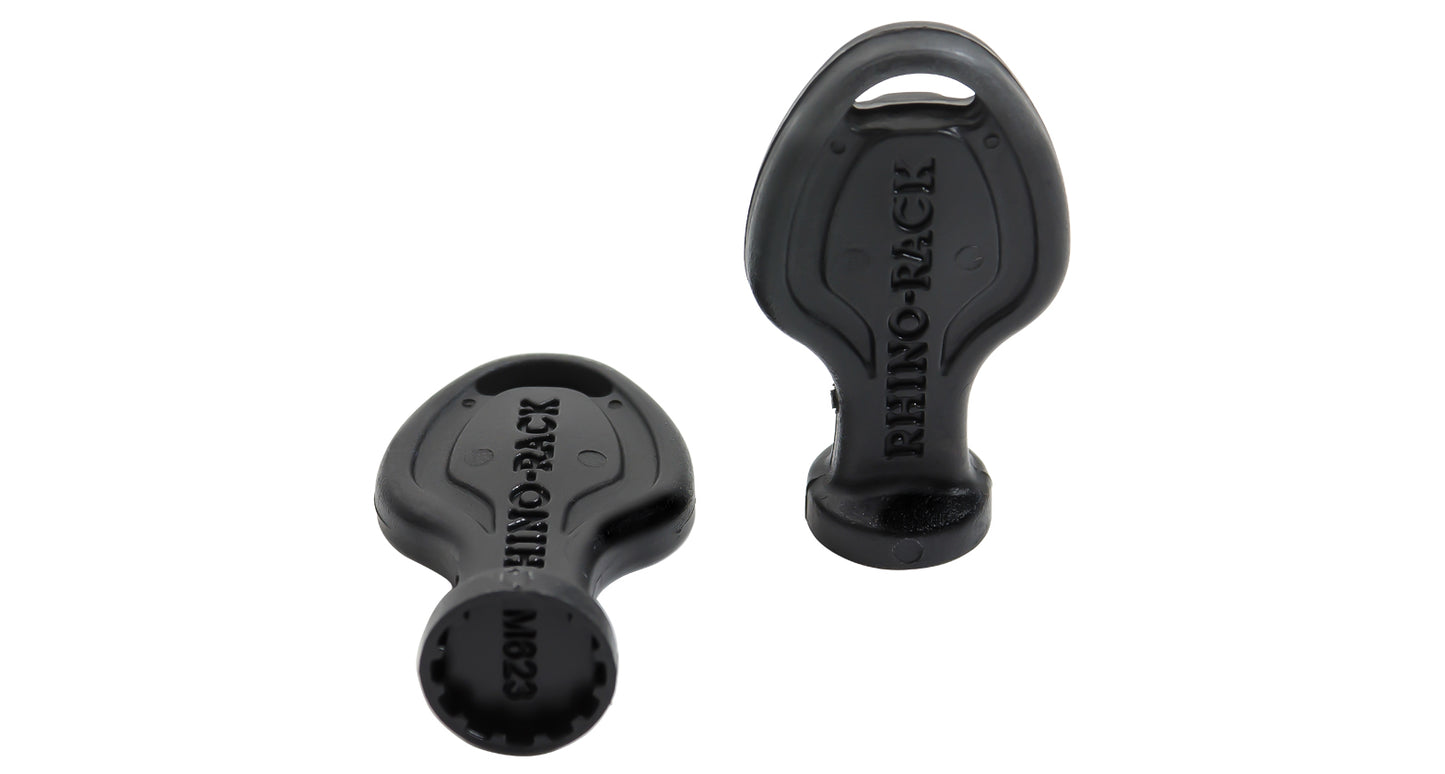 Rhino-Rack Vortex Secure Core Locking End Caps (x4)