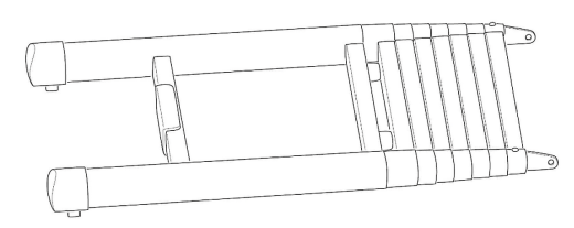 Thule 1500054329 Standard 8.5' Tent Ladder