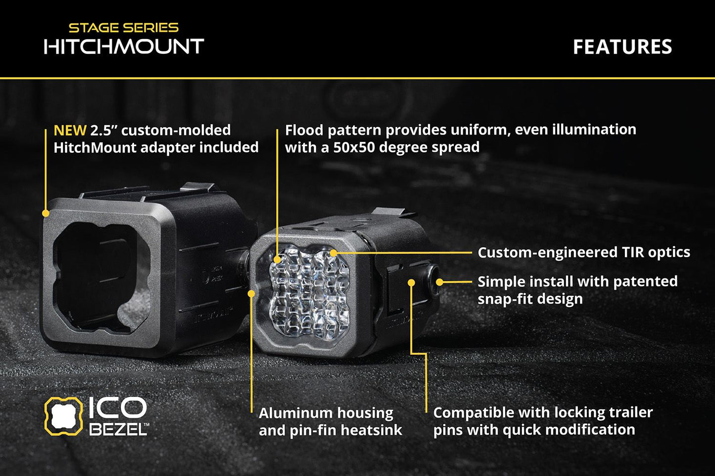 Diode Dynamics HitchMount LED Pod 4-Pin Reverse Kit - C1R + Brake