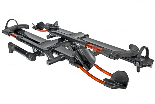 Kuat NV 2.0 - 2" - 2-Bike Rack - Gray Metallic and Orange Anodize