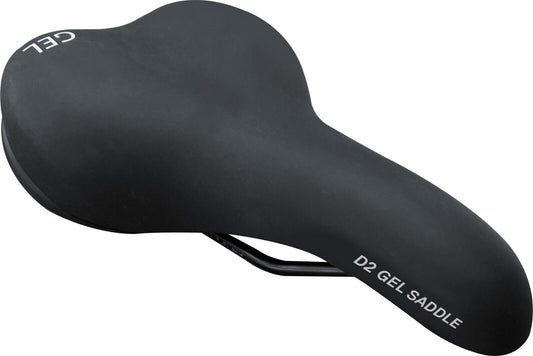 Delta Cycle D2 Comfort Gel Saddle, BLACK