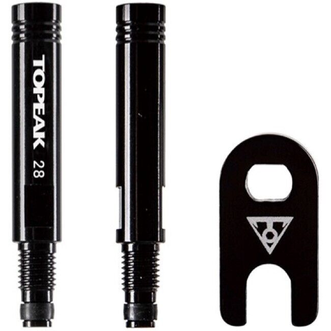 Topeak Valve Extender, BLACK, 28 MM