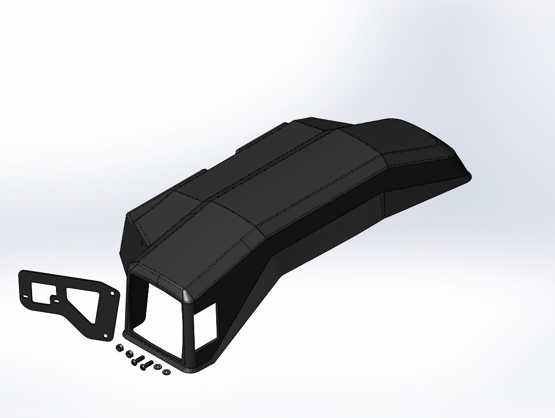 Yakima 8880993 Rpl, ASSY, GUARDABARROS, DERECHO