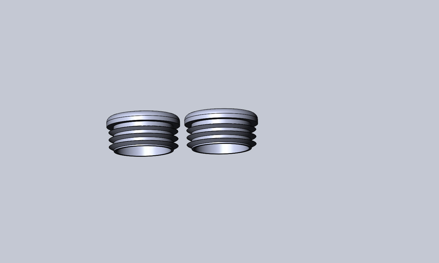 Yakima 8880959 Replacement End Caps for HangOver and HangTight