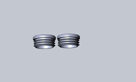 Yakima 8880959 Replacement End Caps for HangOver and HangTight